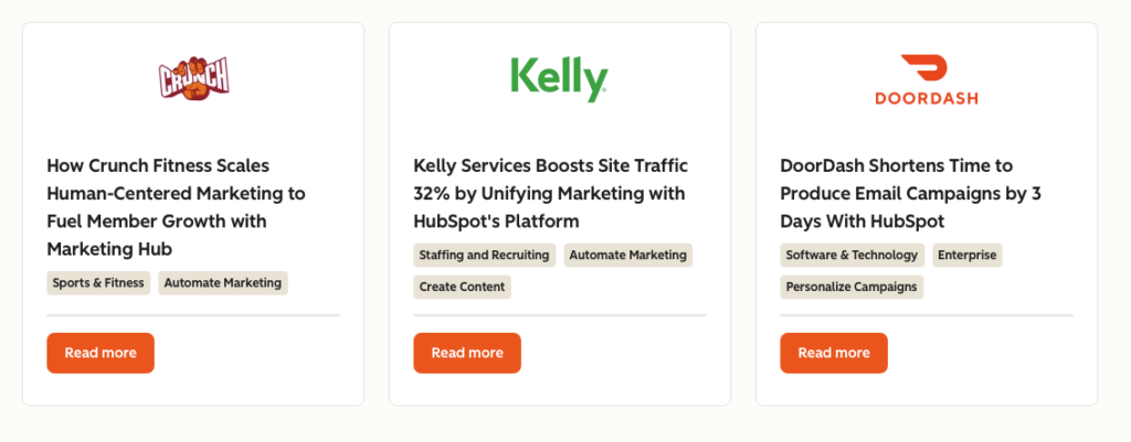 Long-form testimonial example