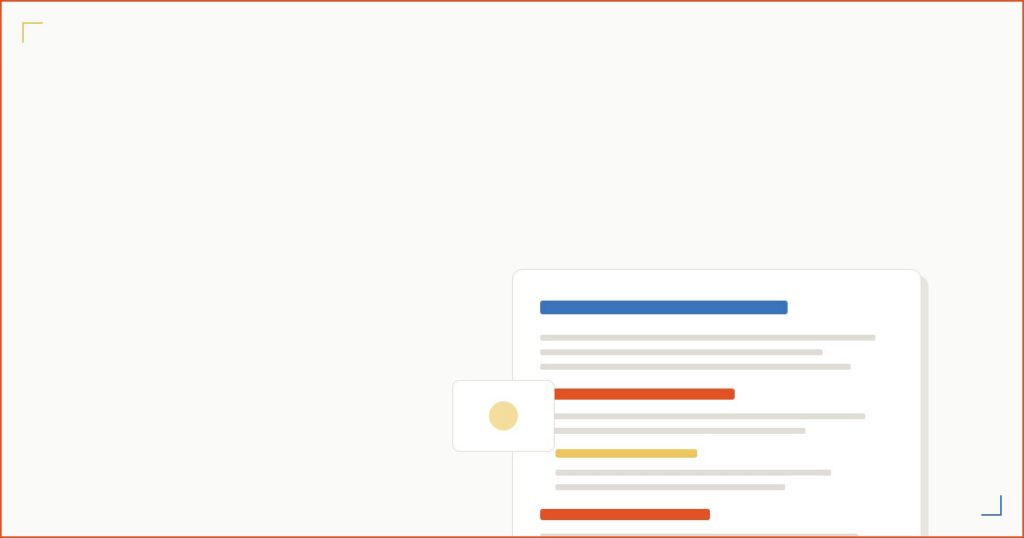 Blog Post Format feature image with an illustrated mockup of a formatted blog post showing header hierarchy, body text, a CTA button, and a formatting checklist.