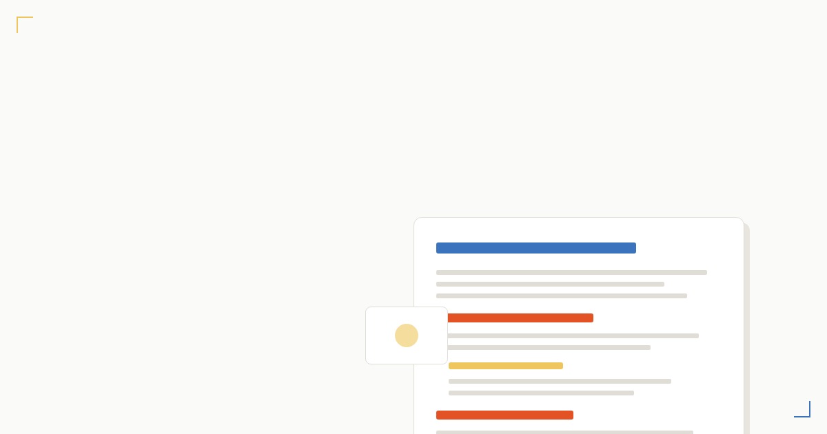 Blog Post Format feature image with an illustrated mockup of a formatted blog post showing header hierarchy, body text, a CTA button, and a formatting checklist.