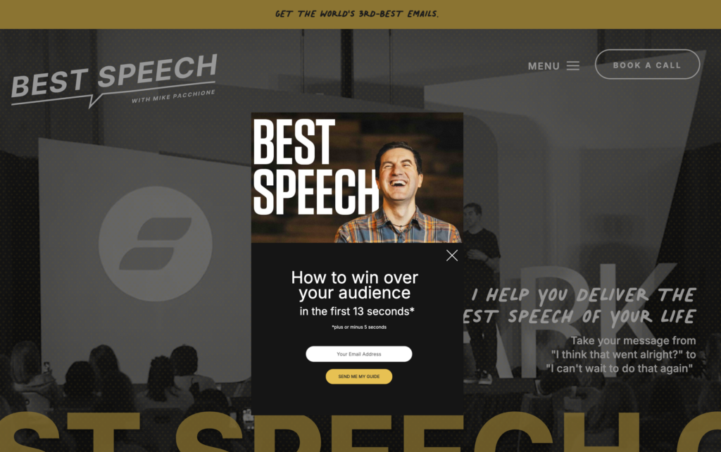 Exit intent lead magnets turn website abandoners to leads on your list. website Conversion!