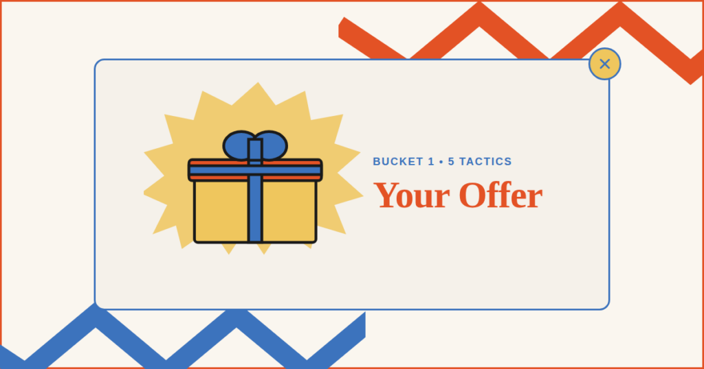 Five conversion rate optimization tactics for your opt-in offer