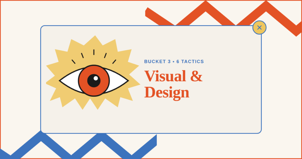 Six visual and design conversion rate optimization tactics