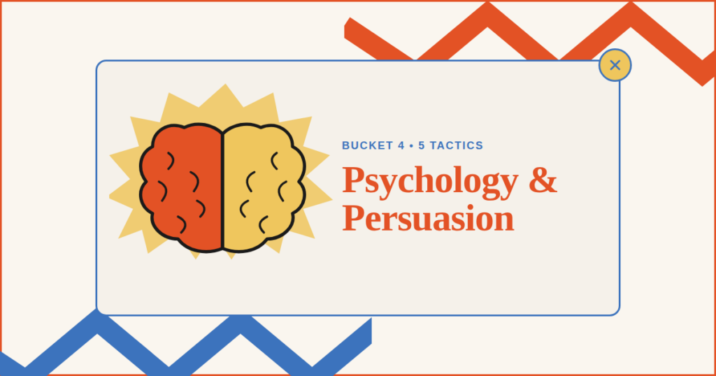 Five psychology-based conversion rate optimization tactics